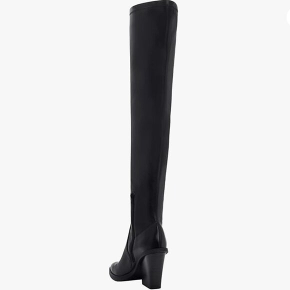 Katy Perry Citygurl Stretch Boot | Over-the-Knee Chunky Heel | Black | Size 9.5 - Picture 5 of 11
